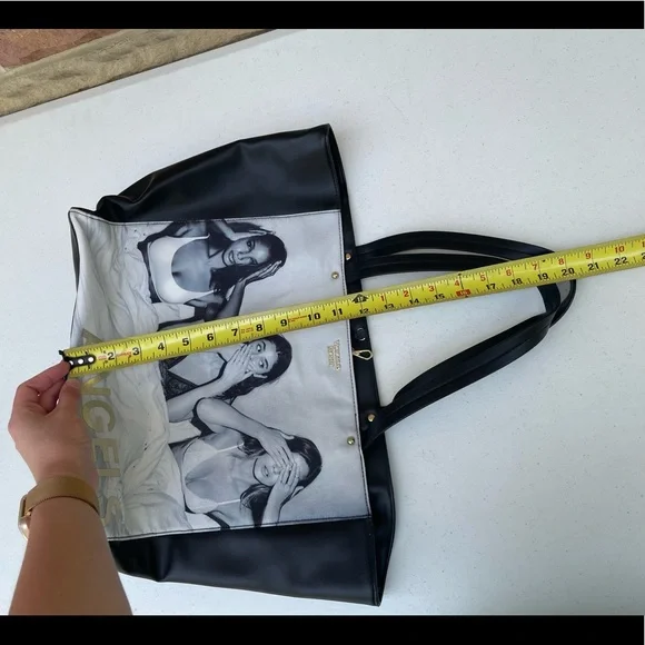 Rare Victoria’s Secret Hear, See, & Speak No Evil Tote & Mini Bag Purse Set - Picture 13 of 13